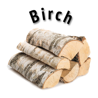 Birch firewood — kiln-dried 10 kg bag, Saudi Arabia